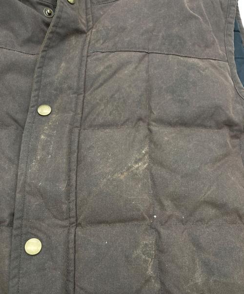 L.L.Bean（エルエルビーン）L.L.Bean (エルエルビーン) オイルドダウンベスト ブラウン サイズ:Ｍの古着・服飾アイテム