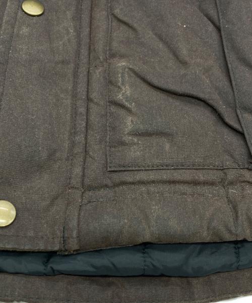 L.L.Bean（エルエルビーン）L.L.Bean (エルエルビーン) オイルドダウンベスト ブラウン サイズ:Ｍの古着・服飾アイテム