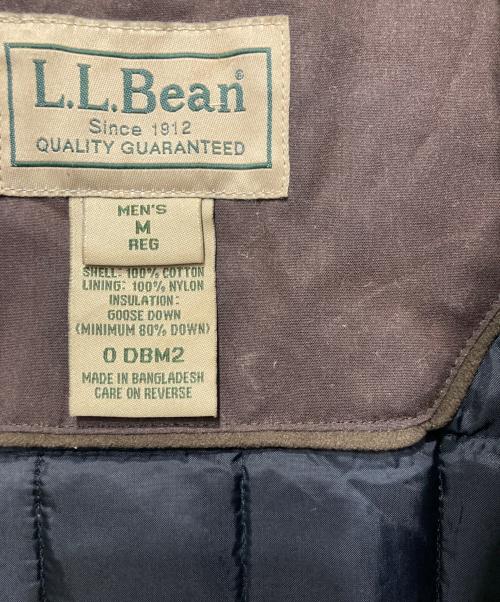 L.L.Bean（エルエルビーン）L.L.Bean (エルエルビーン) オイルドダウンベスト ブラウン サイズ:Ｍの古着・服飾アイテム