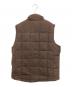 L.L.Bean (エルエルビーン) オイルドダウンベスト ブラウン サイズ:Ｍ：5000円