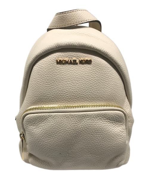 MICHAEL KORS（マイケル・コース）MICHAEL KORS (マイケルコース) ERIN SMALL BACKPACK ベージュの古着・服飾アイテム