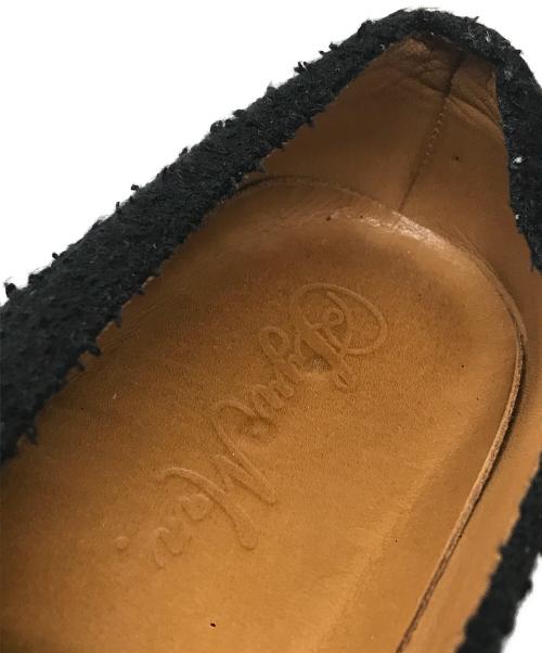 SYUMAN.（シュウマン）SYUMAN. (シュウマン) ツイードメリージェーン ブラック サイズ:不明の古着・服飾アイテム