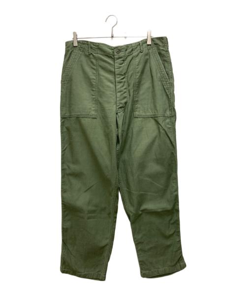 US ARMY（ユーエスアーミー）US ARMY (ユーエスアーミー) 60'S 1stベイカーパンツ カーキ サイズ:96cm (W38)の古着・服飾アイテム
