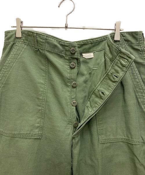 US ARMY（ユーエスアーミー）US ARMY (ユーエスアーミー) 60'S 1stベイカーパンツ カーキ サイズ:96cm (W38)の古着・服飾アイテム