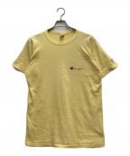 Championチャンピオン）の古着「80'S ロゴTシャツ」｜イエロー