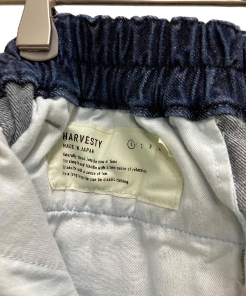HARVESTY（ハーベスティー）HARVESTY (ハーベスティー) DENIM CIRCUS BAGGY PANTS インディゴの古着・服飾アイテム