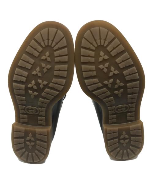 GUCCI（グッチ）GUCCI (グッチ) PVCビットローファー ブラウン サイズ:6の古着・服飾アイテム