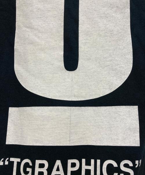 UNDERCOVER（アンダーカバー）UNDERCOVER (アンダーカバー) UロゴプリントTシャツ ブラック サイズ:Ⅿの古着・服飾アイテム