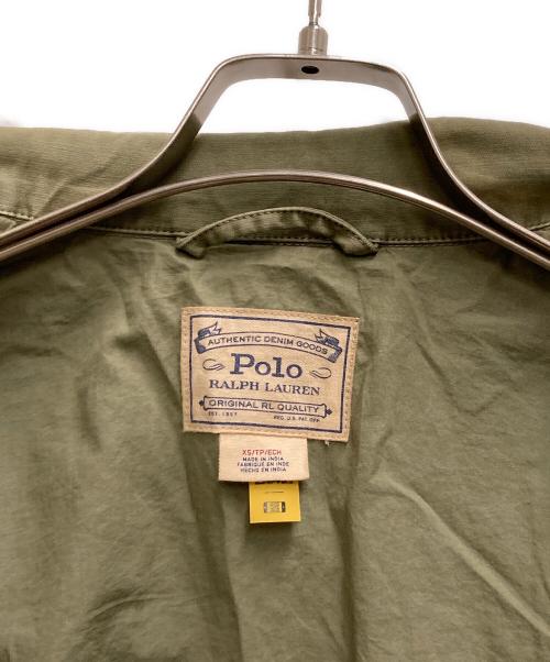 POLO RALPH LAUREN（ポロ・ラルフローレン）POLO RALPH LAUREN (ポロ・ラルフローレン) M-65ジャケット カーキ サイズ:XSの古着・服飾アイテム