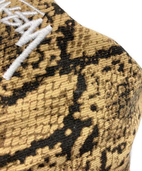 stussy（ステューシー）stussy (ステューシー) Stock Lock Deep Bucket Hat ブラウン サイズ:L-XLの古着・服飾アイテム