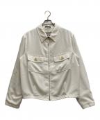 GIORGIO ARMANIジョルジョアルマーニ）の古着「90's ジップブルゾン」｜ホワイト