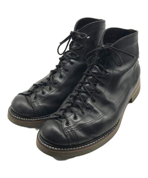 REDWING（レッドウィング）REDWING (レッドウィング) Lineman Boots WIDE PANEL ブラック サイズ:29㎝の古着・服飾アイテム