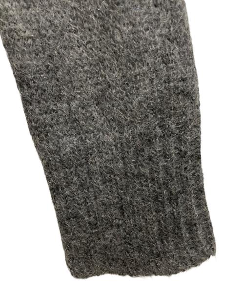 MARNI（マルニ）MARNI (マルニ) モヘア丸首カーディガン グレー サイズ:40の古着・服飾アイテム