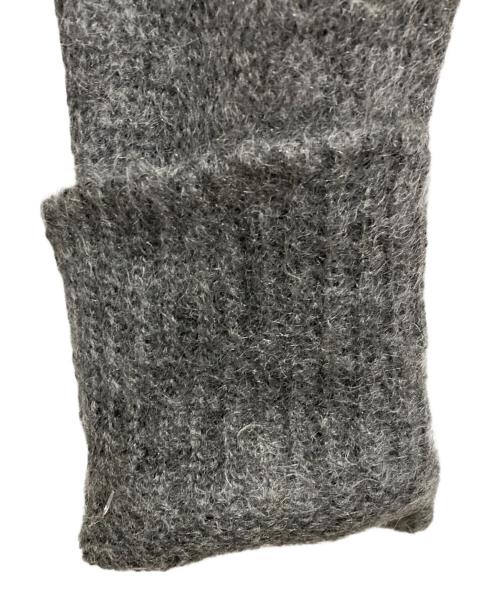 MARNI（マルニ）MARNI (マルニ) モヘア丸首カーディガン グレー サイズ:40の古着・服飾アイテム