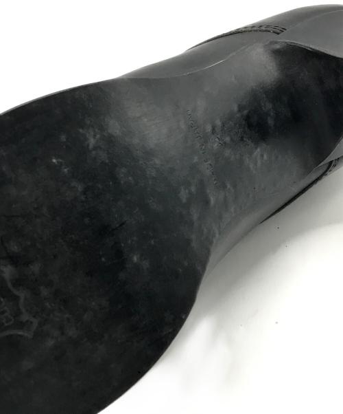 Y's（ワイズ）Y's (ワイズ) スクエアトゥヒールドレスシューズ ブラック サイズ:Sの古着・服飾アイテム