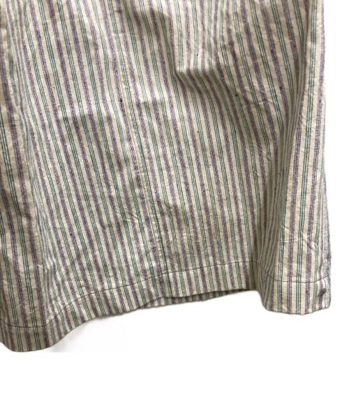 This Uniform（ディスユニフォーム）This Uniform (ディスユニフォーム) Long Stripe Boxer Shorts グリーン×ネイビー サイズ:不明の古着・服飾アイテム