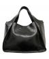 STELLA McCARTNEY (ステラマッカートニー) PVCレザー2WAYトートバッグ ブラック：20000円