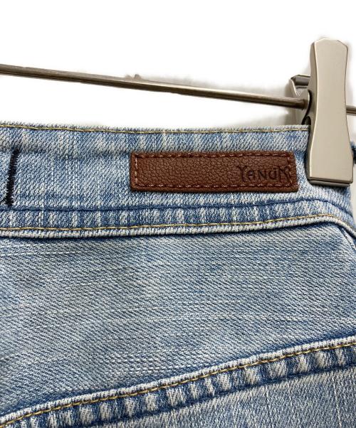 YANUK（ヤヌーク）YANUK (ヤヌーク) ルーズストレート JOAN ネイビー サイズ:W23の古着・服飾アイテム