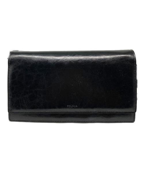 FOLNUA（フォルニュア）FOLNUA (フォルニュア) TRIBAG ショルダーバック ブラックの古着・服飾アイテム