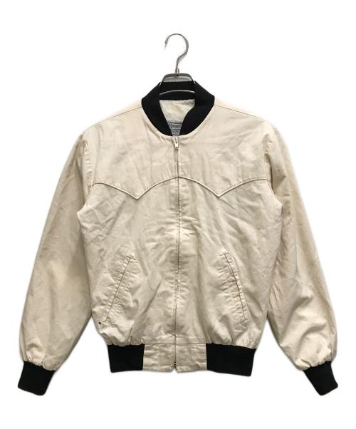 H BAR C（エイチバーシー）H BAR C (エイチバーシー) 80's ウエスタンヨークブルゾン キナリ サイズ:Sの古着・服飾アイテム