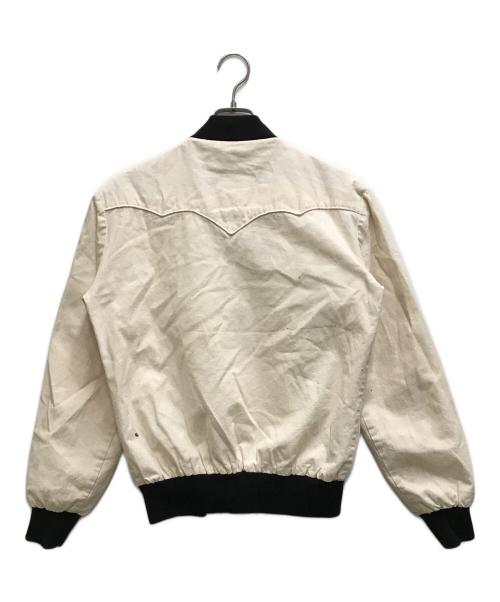 H BAR C（エイチバーシー）H BAR C (エイチバーシー) 80's ウエスタンヨークブルゾン キナリ サイズ:Sの古着・服飾アイテム