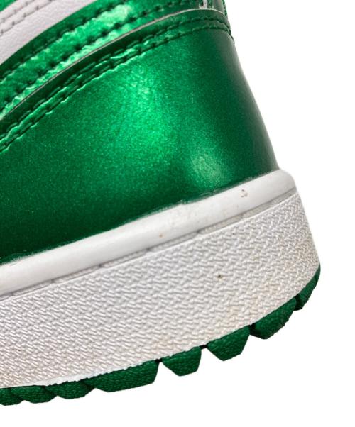 NIKE（ナイキ）NIKE (ナイキ) Air Jordan 1 High Golf ホワイト×グリーン サイズ:US 8 1/2の古着・服飾アイテム