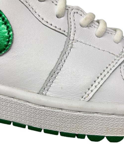 NIKE（ナイキ）NIKE (ナイキ) Air Jordan 1 High Golf ホワイト×グリーン サイズ:US 8 1/2の古着・服飾アイテム