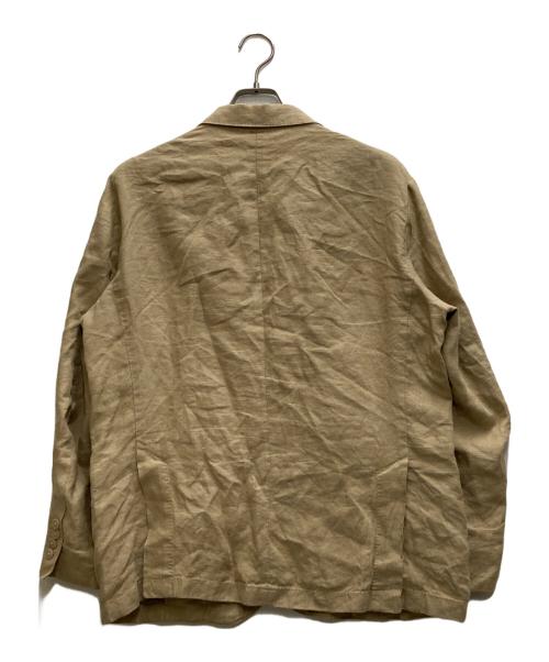 POLO RALPH LAUREN（ポロ・ラルフローレン）POLO RALPH LAUREN (ポロ・ラルフローレン) リネン2Bセットアップ ベージュ サイズ: 42R/W36の古着・服飾アイテム