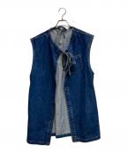 sodukスドーク）の古着「wave denim jacket」｜インディゴ