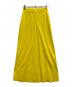 ENFOLD (エンフォルド) Flared Midi Skirt イエロー サイズ:36：8000円
