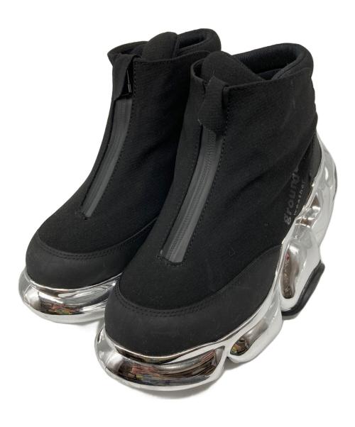 grounds（グラウンズ）grounds (グラウンズ) MOOPIE WEATHER ブラック サイズ:US 8の古着・服飾アイテム