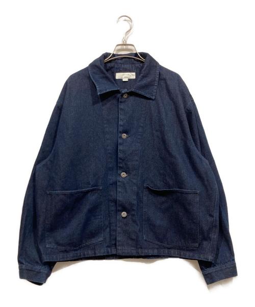 EVISTUB J（EVISTUB J）EVISTUB J (EVISTUB J) デニムカバーオール インディゴ サイズ:Mの古着・服飾アイテム