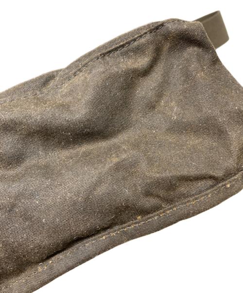 Barbour（バブアー）Barbour (バブアー) ショルダーバッグ WAX LEATHER TARRAS ブラウン×カーキの古着・服飾アイテム