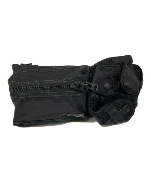 PORTER（ポーター）PORTER (ポーター) WAIST BAG WITH POUCHES ブラックの古着・服飾アイテム