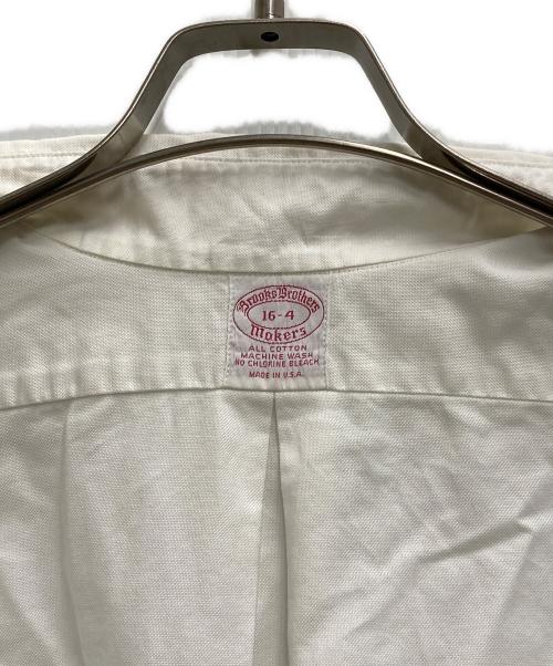 BROOKS BROTHERS（ブルックスブラザーズ）BROOKS BROTHERS (ブルックスブラザーズ) 70s ボタンダウンシャツ ホワイト サイズ:16-4の古着・服飾アイテム