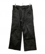 la favolaラ ファーヴォラ）の古着「バギーパンツ」｜ブラック