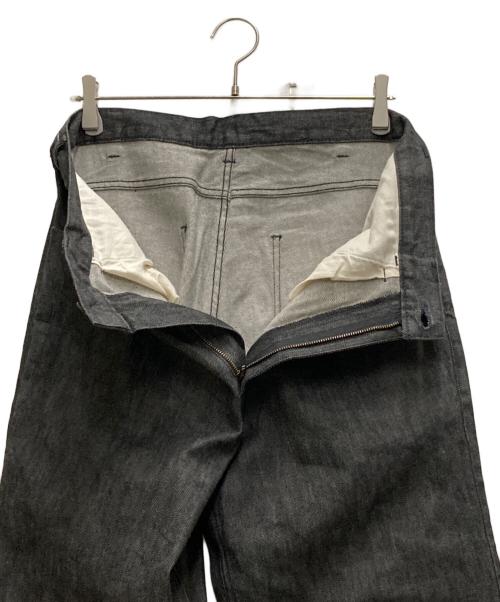 la favola（ラ ファーヴォラ）LA FAVOLA (ラ ファーヴォラ) バギーパンツ ブラック サイズ:3の古着・服飾アイテム