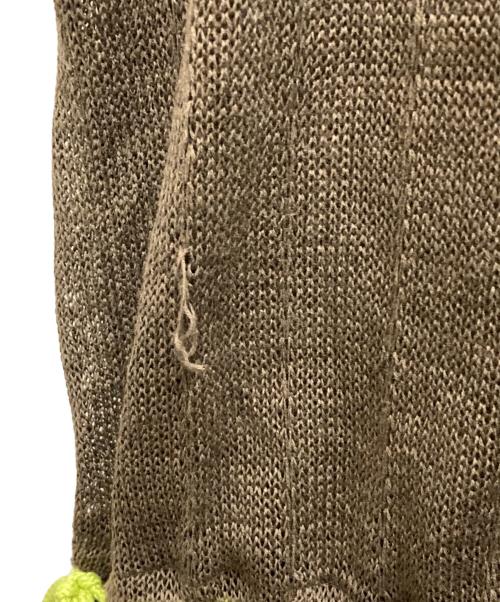 Sise（シセ）Sise (シセ) VEST KNIT ブラウン サイズ:不明の古着・服飾アイテム