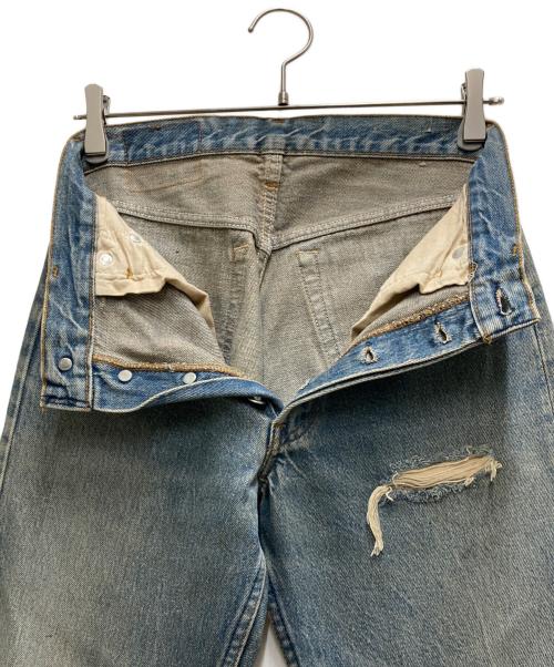 LEVI'S（リーバイス）LEVI'S (リーバイス) 80s 501ダメージデニムパンツ インディゴ サイズ:71cm (W28)の古着・服飾アイテム