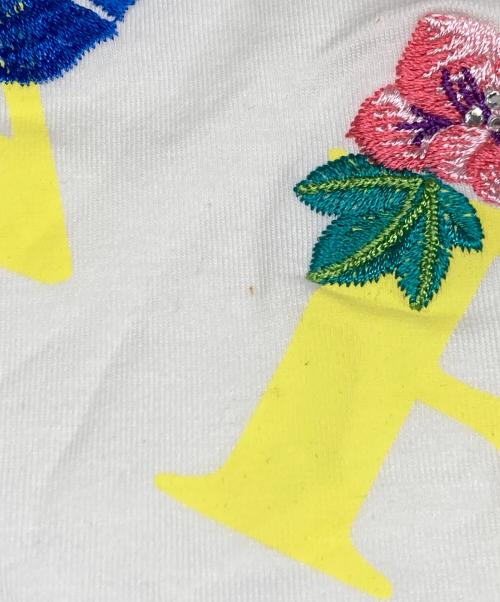 LEONARD（レオナール）LEONARD (レオナール) ロゴカットソー ホワイト サイズ:40の古着・服飾アイテム