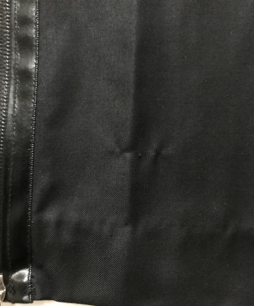 HELMUT LANG（ヘルムートラング）HELMUT LANG (ヘルムートラング) zip-detail pleated trousers ブラック サイズ:71cm (W28の古着・服飾アイテム