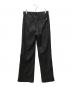 HELMUT LANG (ヘルムートラング) zip-detail pleated trousers ブラック サイズ:71cm (W28：20000円