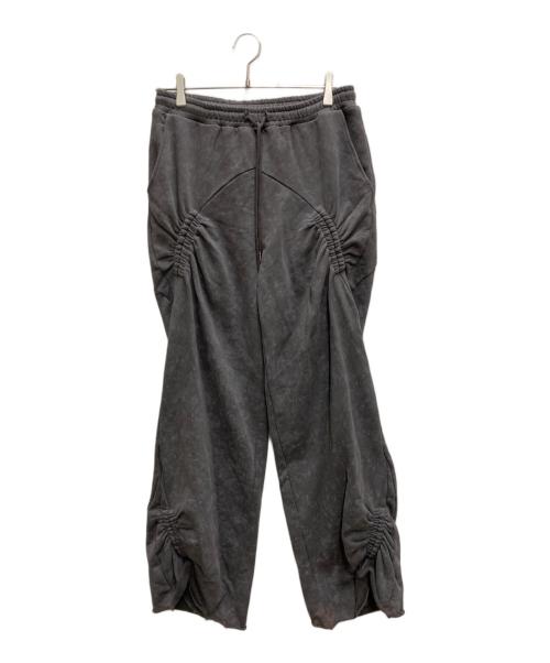 SYUMAN.（シュウマン）SYUMAN. (シュウマン) Circle Sweat trousers グレー サイズ:1の古着・服飾アイテム