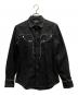 RRL（ダブルアールエル）の古着「ウエスタンシャツ」｜ブラック
