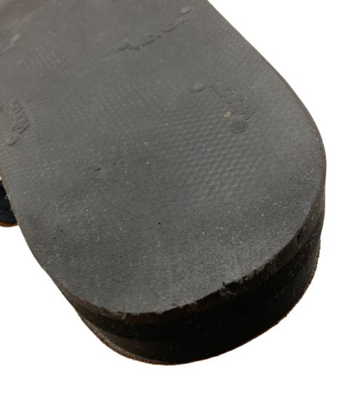 The Sandalman（ザサンダルマン）THE SANDALMAN (ザサンダルマン) レザーモンクサンダル ブラウン サイズ:7の古着・服飾アイテム