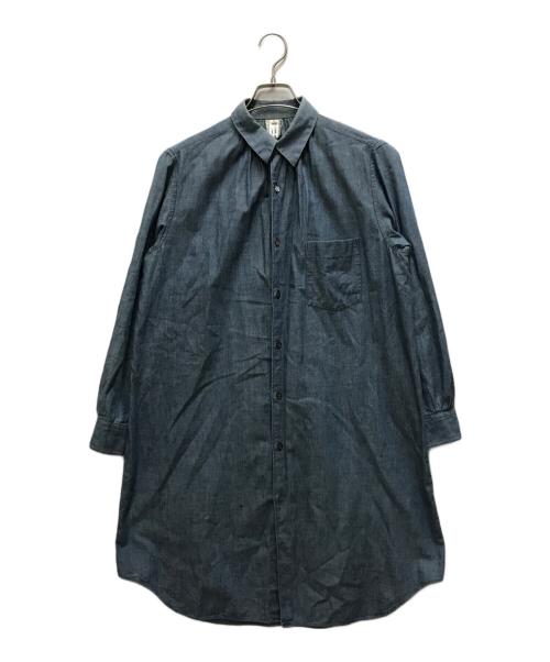 COMME des GARCONS COMME des GARCONS（コムデギャルソン コムデギャルソン）COMME des GARCONS COMME des GARCONS (コムデギャルソン コムデギャルソン) デニムシャツワンピース ブルー サイズ:Sの古着・服飾アイテム
