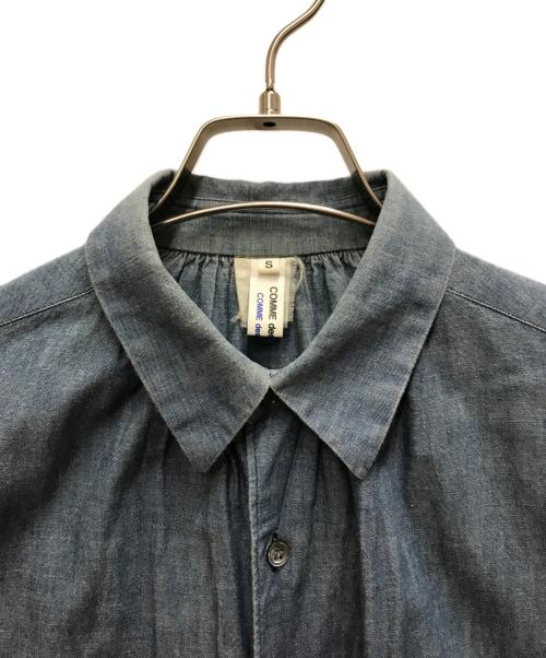 COMME des GARCONS COMME des GARCONS（コムデギャルソン コムデギャルソン）COMME des GARCONS COMME des GARCONS (コムデギャルソン コムデギャルソン) デニムシャツワンピース ブルー サイズ:Sの古着・服飾アイテム