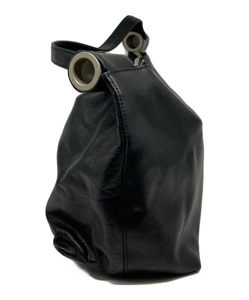 YOHJI YAMAMOTO（ヨウジヤマモト）YOHJI YAMAMOTO (ヨウジヤマモト) ショルダーバッグ ブラックの古着・服飾アイテム