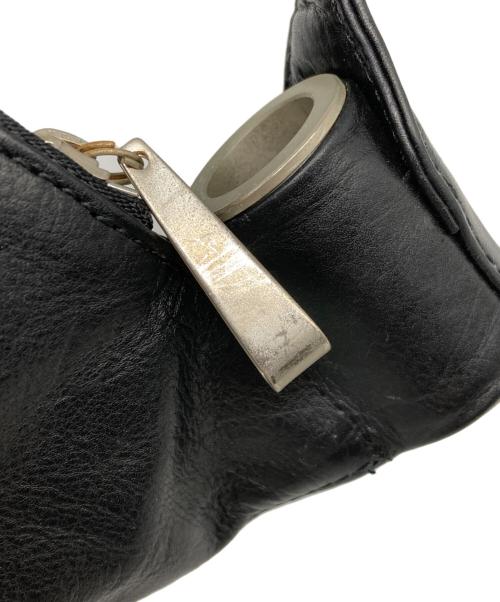 YOHJI YAMAMOTO（ヨウジヤマモト）YOHJI YAMAMOTO (ヨウジヤマモト) ショルダーバッグ ブラックの古着・服飾アイテム