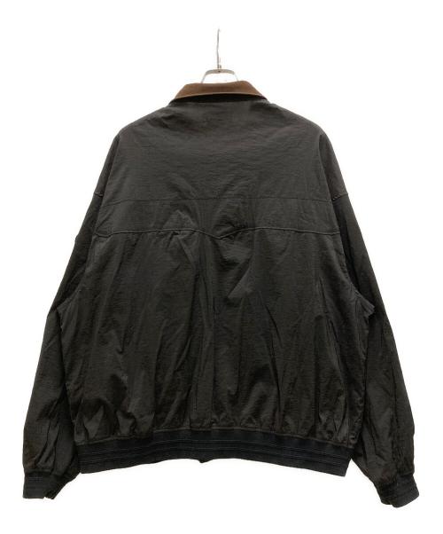 EVISEN（エビセン）EVISEN (エビセン) ハーフムーンポケットナイロンブルゾン ブラック サイズ:XLの古着・服飾アイテム